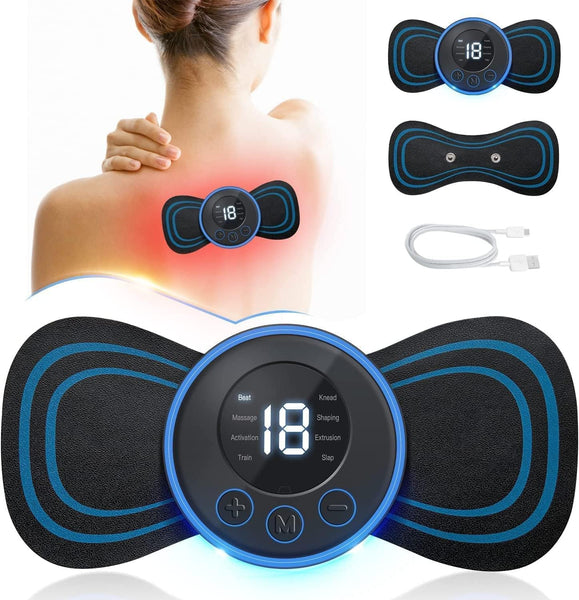 Foot And body Massager Pain Relief Wireless Electric EMS Massage Rechargeable Portable Folding Machine